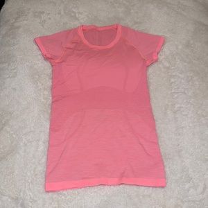Pink swiftly tech lululemon t shirt